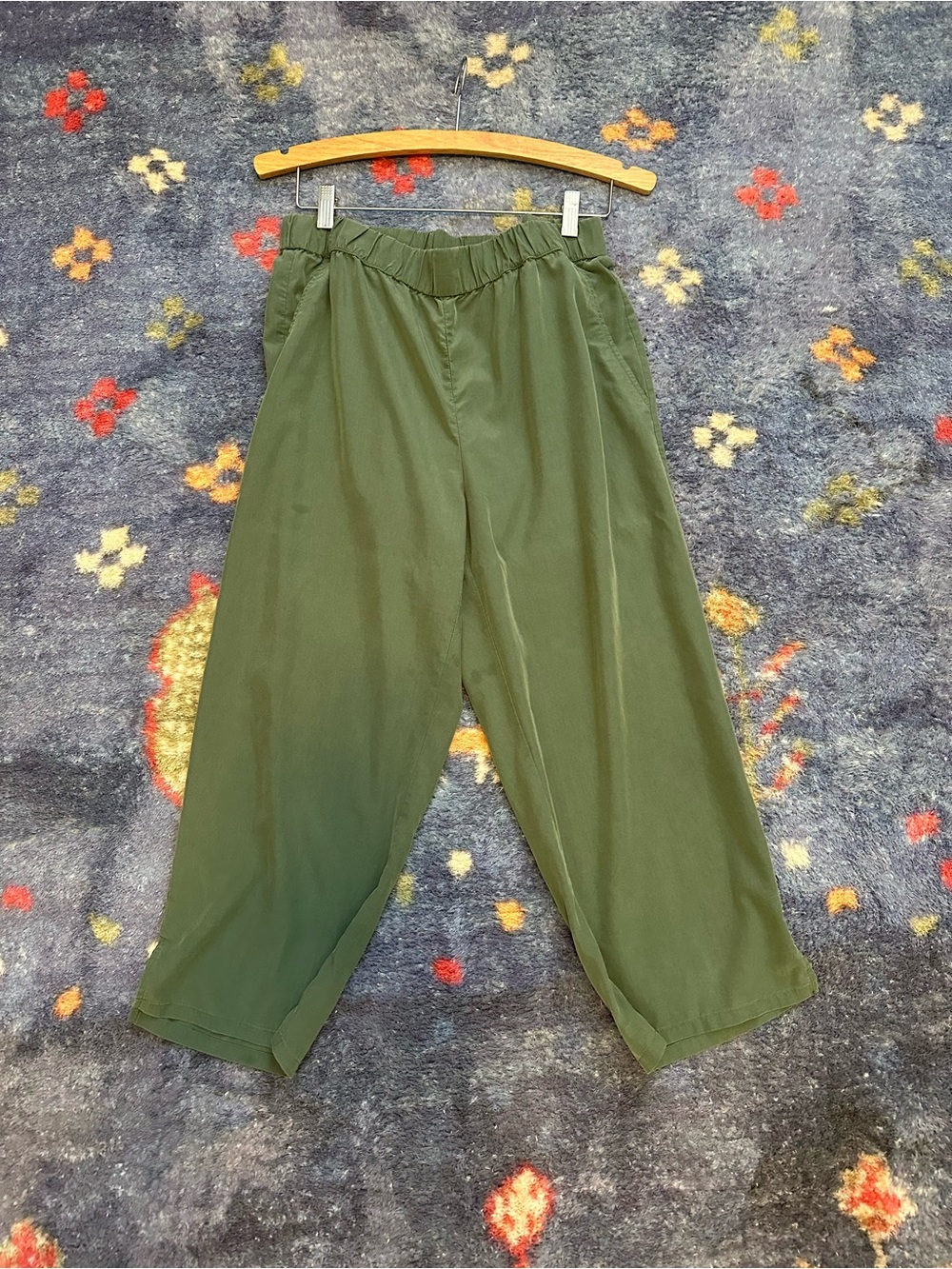 Eileen Fisher Lightweight Cropped Pants sz M
